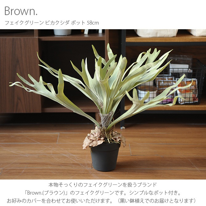 Brown. ֥饦 ե꡼ ӥ ݥå 58cm  տʪ ¤ ꡼  ƥꥢ ǥץ쥤  ¿ʪ    