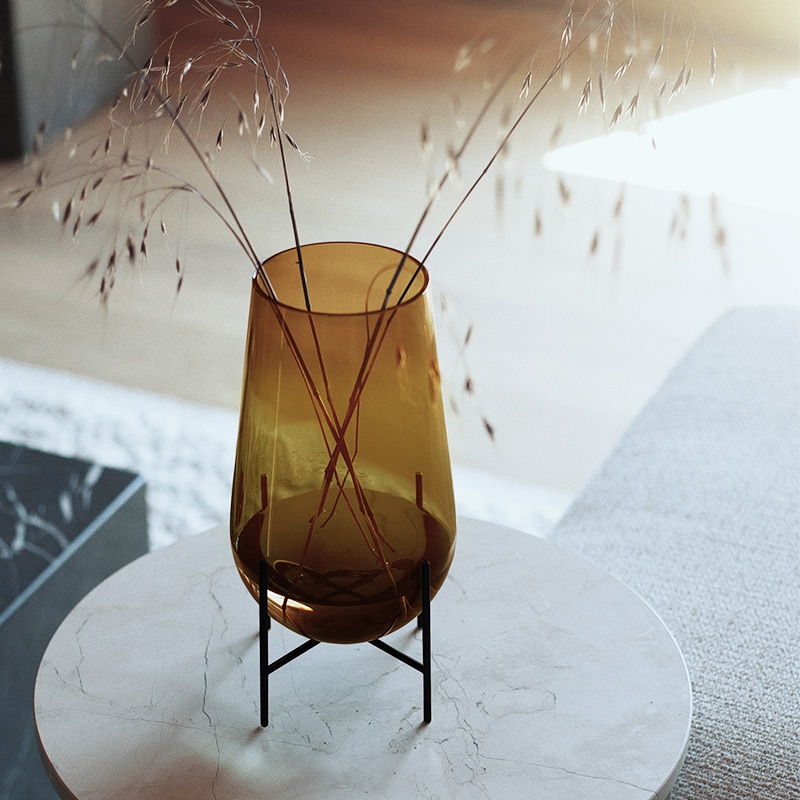 Audo Copenhagen イシャスベース Sサイズ 花瓶 花器 おしゃれ ガラス