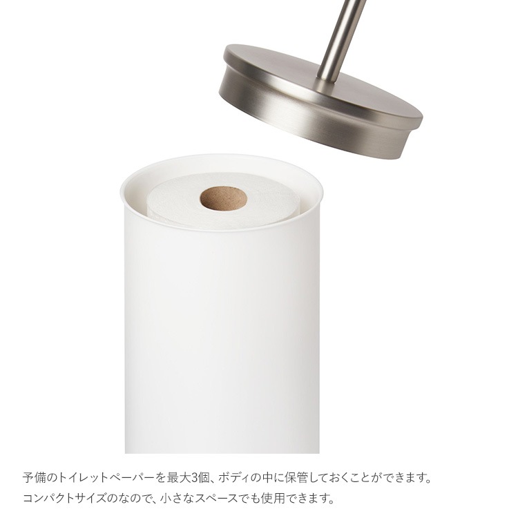 ぽんこ  トイレットペーパー ホルダー スタンド 【&バージョン】 ぽんこ 様 トイレットペーパー ホルダー スタンド☆完成品