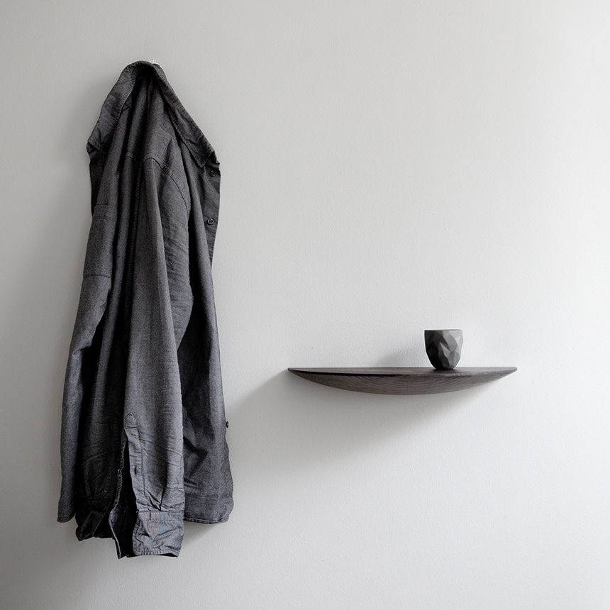 Audo  グライディファンギシェルフ (S)ブラック 北欧 インテリア 飾り棚 壁 Audo Copenhagen オドー コペンハーゲン