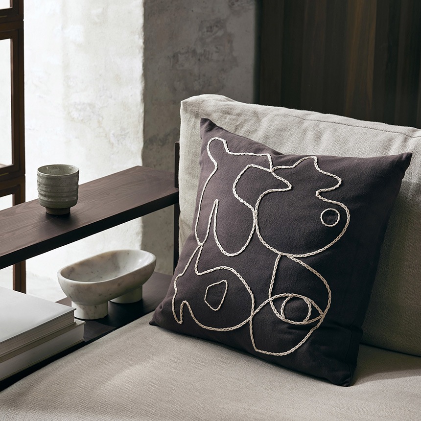 ferm LIVING ファームリビング 北欧 クッション Figure Cushion 50×50