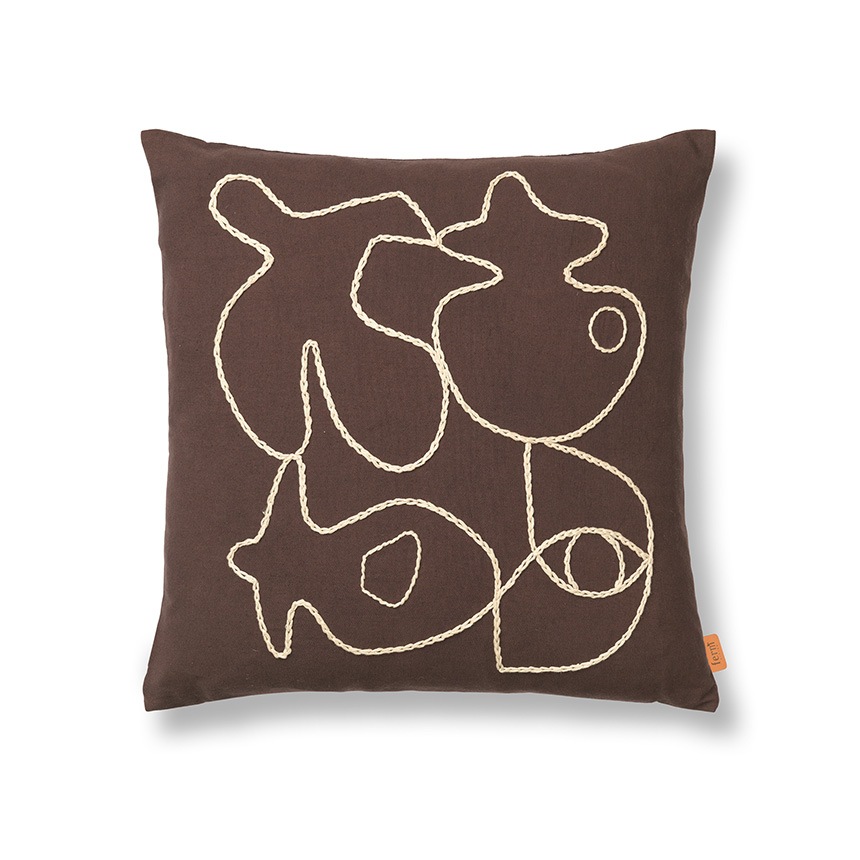 ferm LIVING ファームリビング 北欧 クッション Figure Cushion 50×50