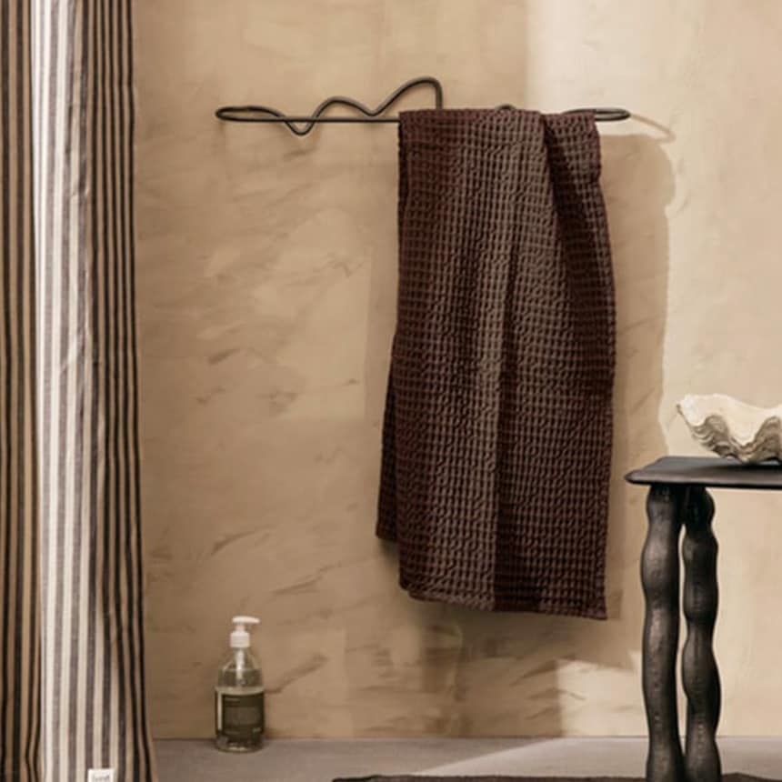 ferm LIVING ファームリビング タオルハンガー Curvature 壁掛け