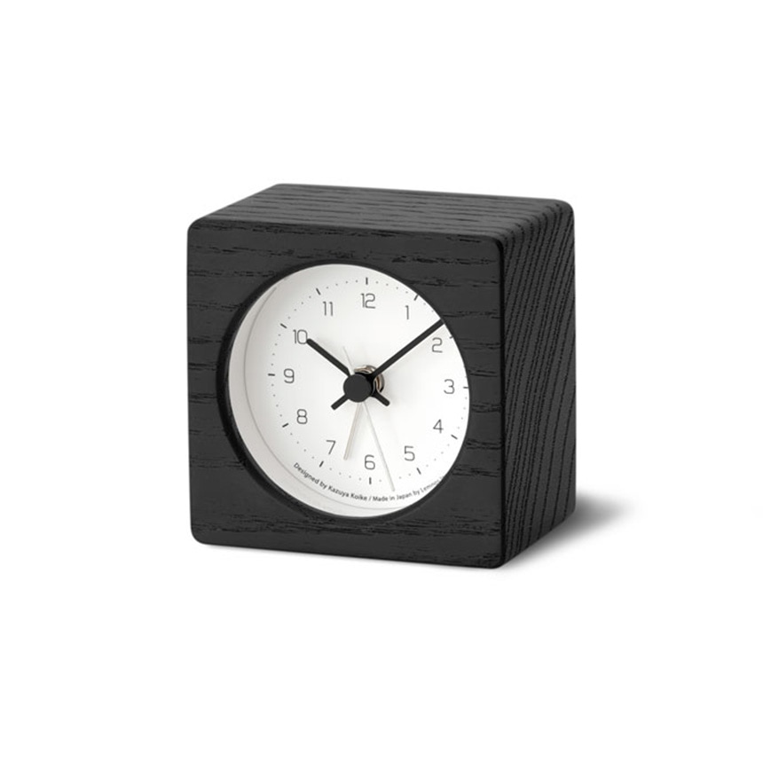 レムノス アラーム時計 リキアラーム 天然色木地 ナチュラル WR09-15NT レムノス RIKI ALARM CLOCK ナチュラル アラーム時計 WR09-15 NT (時計