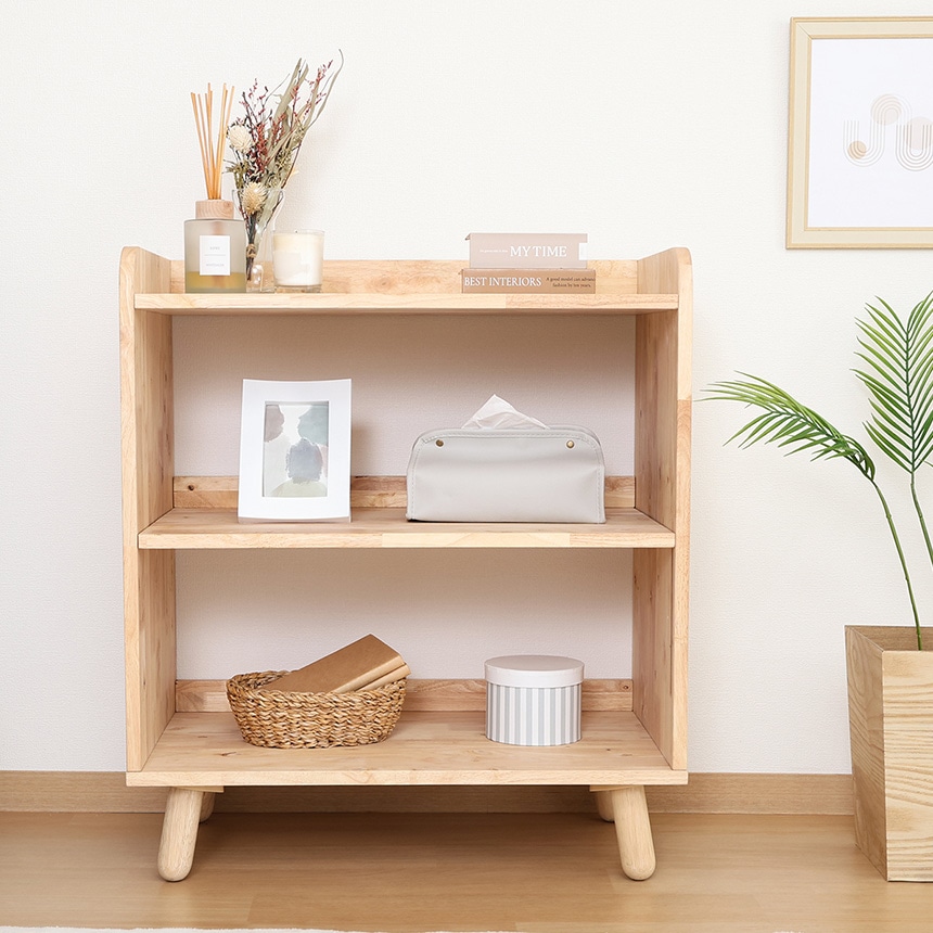 オープンラック 木製 北欧 おしゃれ 3段 ラック Natural Signature
