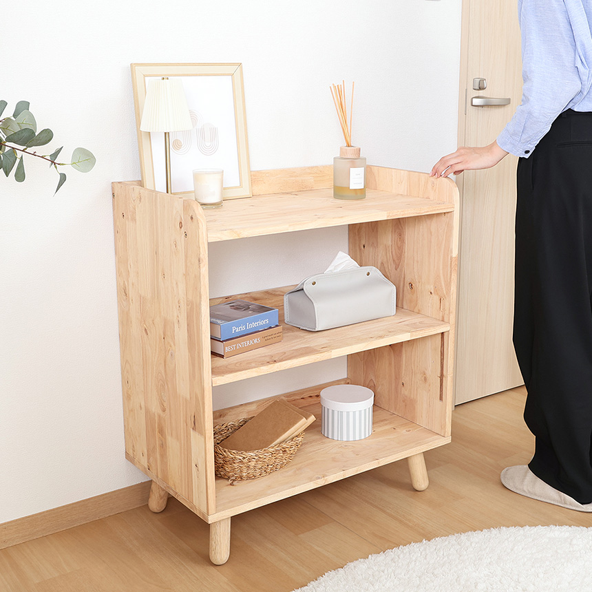 オープンラック 木製 北欧 おしゃれ 3段 ラック Natural Signature