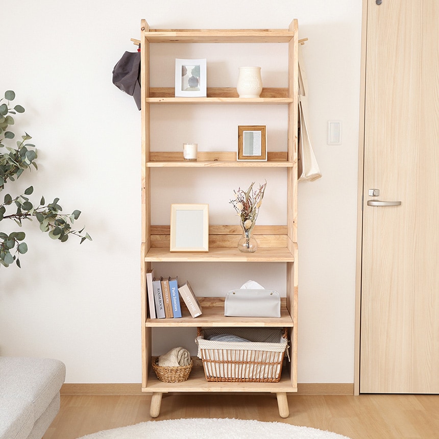 木製オープンシェルフ収納ユニット 木製オープンシェルフ収納ユニット