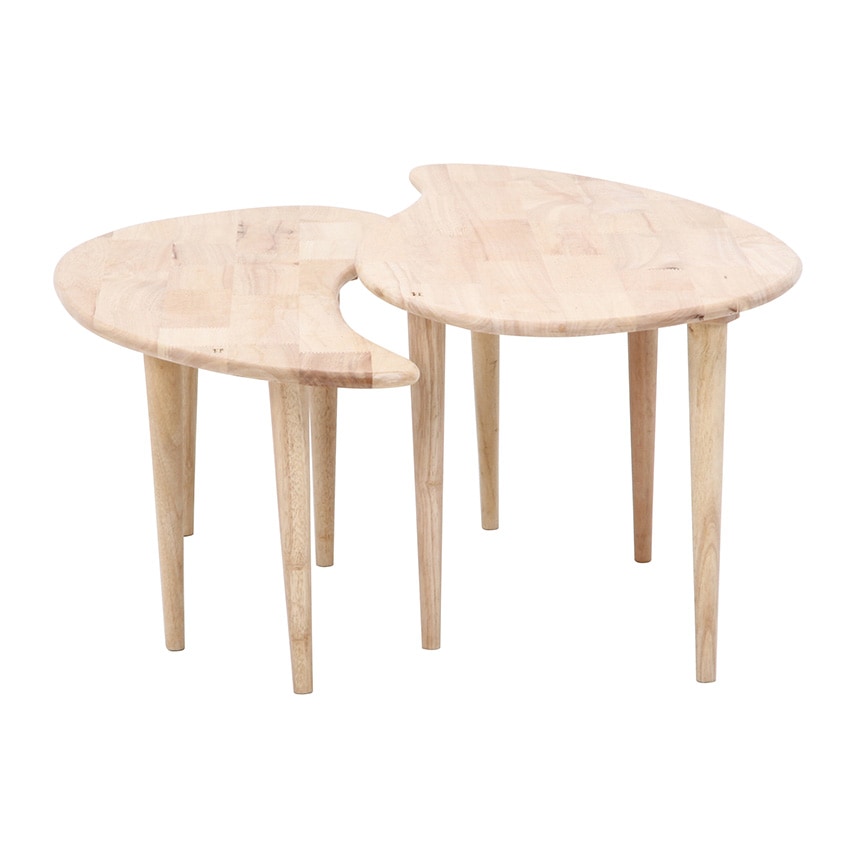 ローテーブル おしゃれ セット 北欧 Natural Signature 木製 センター
