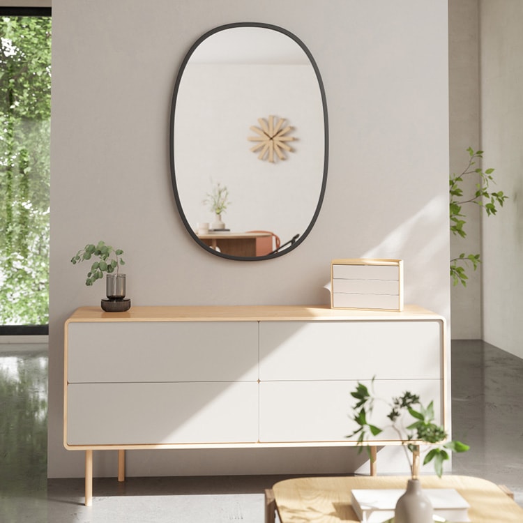 Umbra ����֥� �ϥ� �ߥ顼 �����Х� 61��91cm  �� �礭�� �緿 ������� ����ƥꥢ ��ӥ� ��������ߥ顼 �ʱ� ���� ���� ���ե� ���ե��� ����ץ� �̲�  