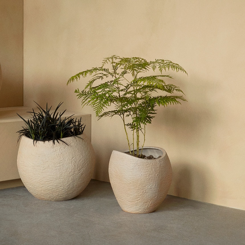 アイボリー プランター 鉢カバー　陶器　観葉植物 鉢カバー 北欧 植木鉢 陶器 おしゃれ Audo Copenhagen オドー