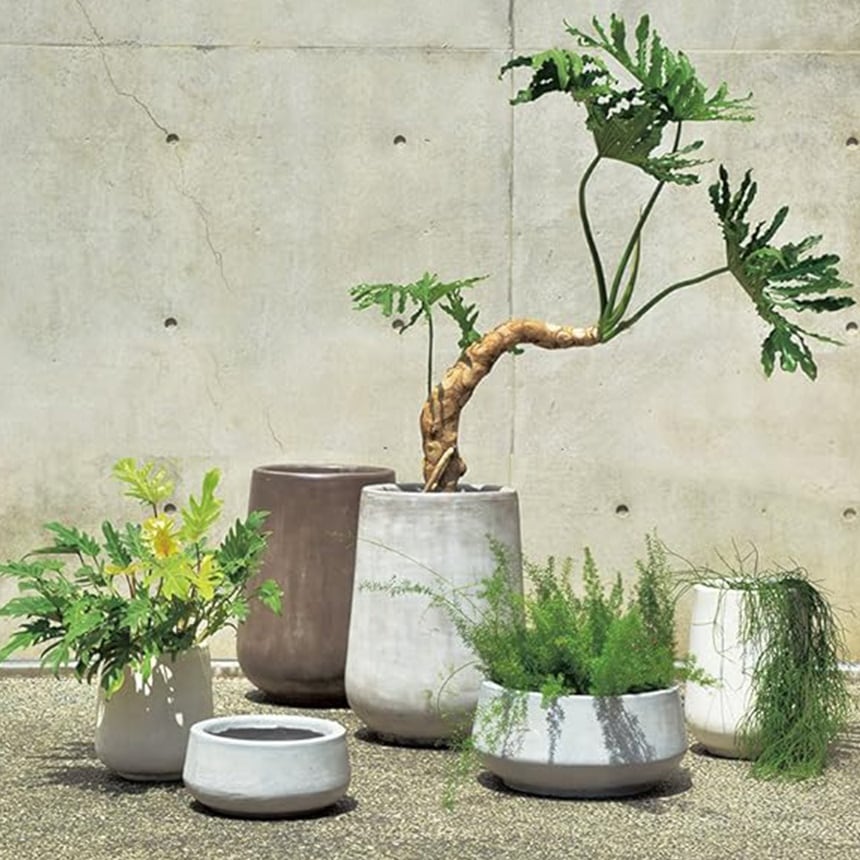 プランター 軽量 大型 植木鉢 寒さに強い テラメント ドロップ トール