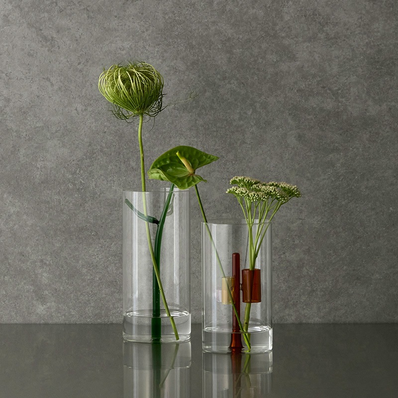 イッケンドルフ フラワー 花瓶 ガラス ICHENDORF MILANO イッ