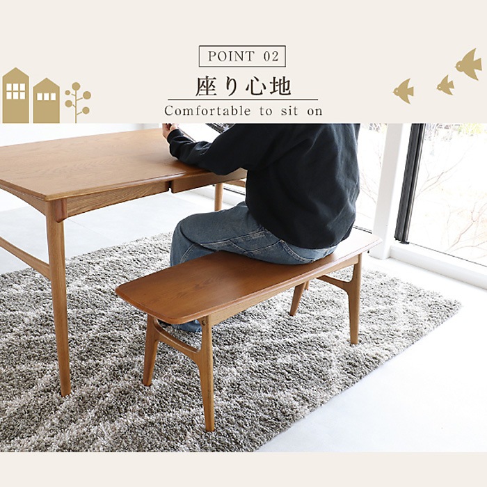 Herit. �إ�å� Bench ��112cm �⤵43.5cm  �����˥� �٥�� 2�ͳݤ� ������ �ʥ����� ������� �̲� �ȶ� ����ƥꥢ ���åɥ٥�� ����ץ�  