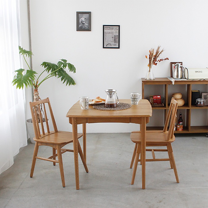 Herit. �إ�å� Dining Table ��80cm �⤵72cm  �����˥󥰡��ơ��֥� ������ 2�ͳݤ� �ȶ� ����ƥꥢ �̲� ����ץ� ��ӥ�  