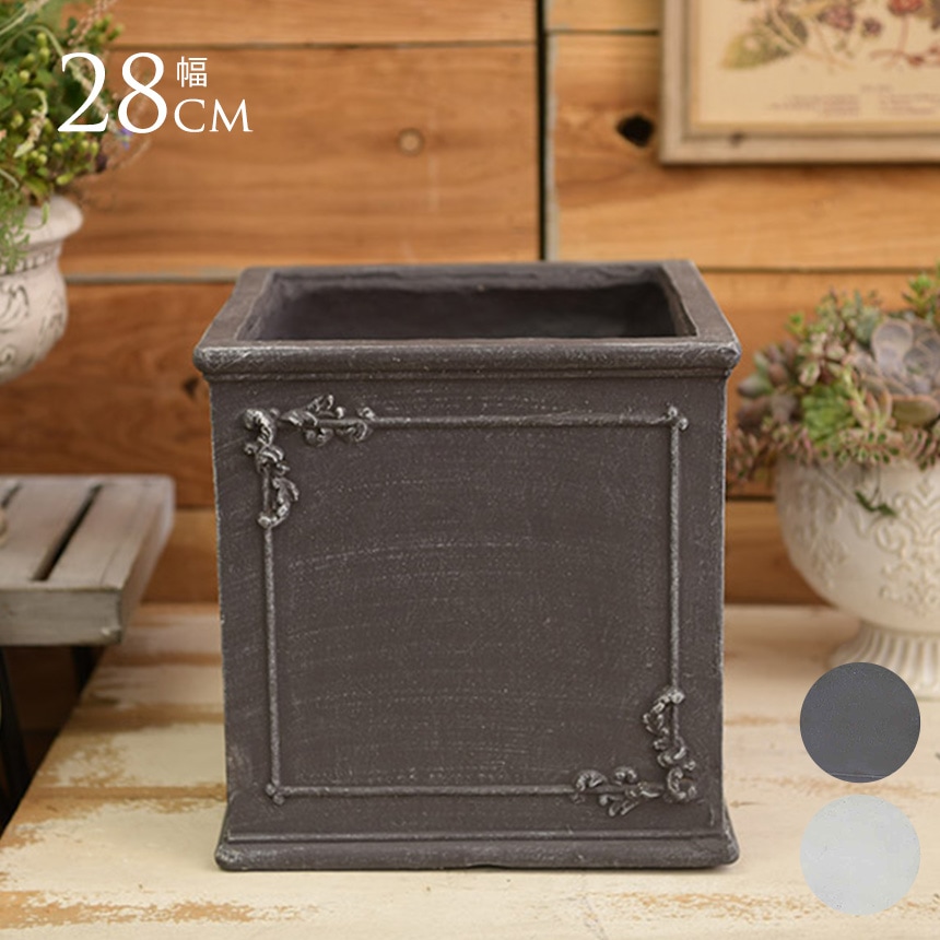 プランター おしゃれ 屋外 アンティーク 鉢 ギリシャ風 フラワーポット