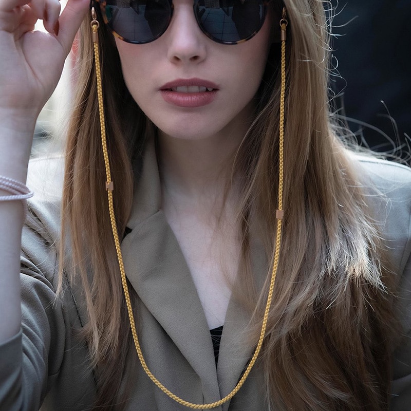 グラスコード おしゃれ メガネストラップ 首掛け 日本製 DIFFUSER