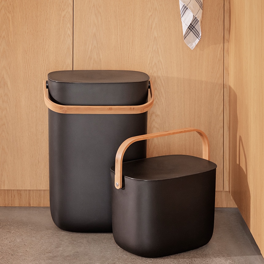 eva solo エバソロ「Bin」ダストボックス 7L ゴミ箱 ハンドル付き フタ付き 北欧 おしゃれ eva solo エバソロ