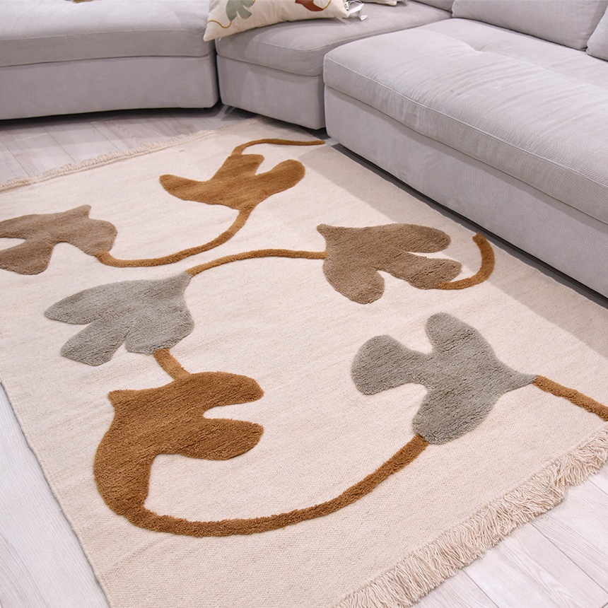 ラグ 北欧 オシャレ ウール ferm LIVING ファームリビング スウィフト