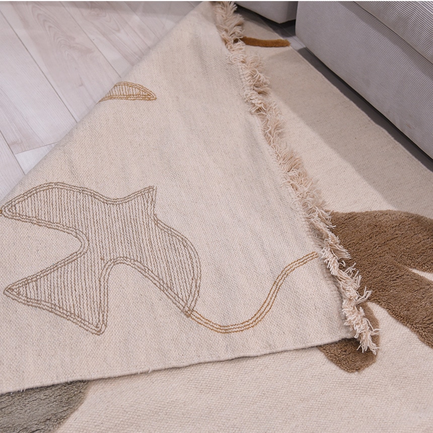 ラグ 北欧 オシャレ ウール ferm LIVING ファームリビング スウィフト