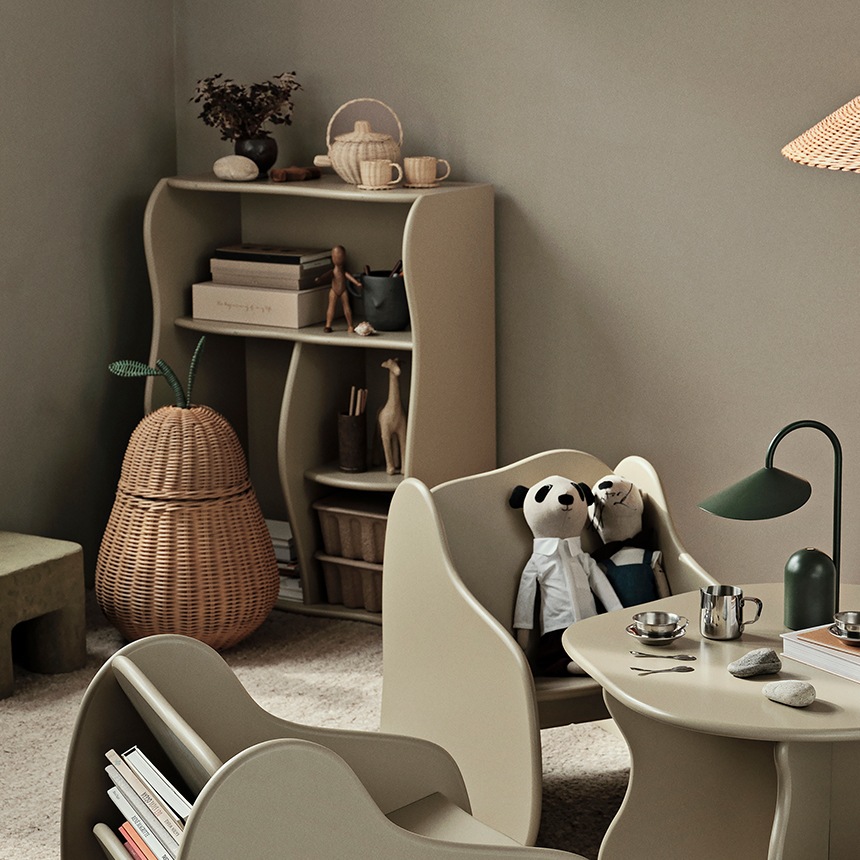 ferm LIVING ファームリビング Slope Bookcase スロープ ブックケース