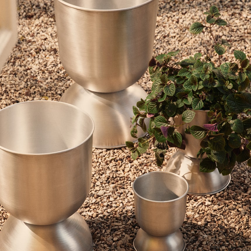 ferm LIVING ファームリビング Hourglass Pot アワーグラス ポット S