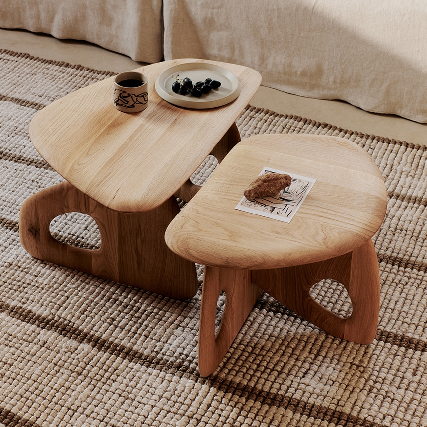 ferm LIVING ファームリビング Oar オール コーヒーテーブル 幅50cm 