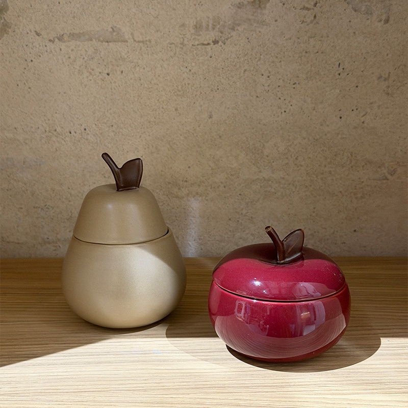 ferm LIVING ファームリビング 林檎の形の小物入れ Apple Ceramic