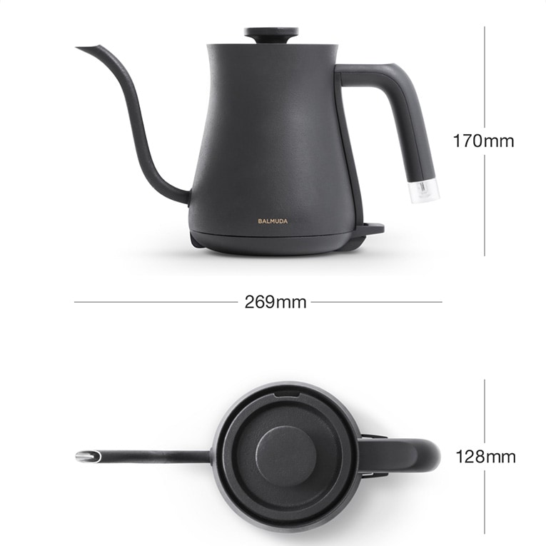バルミューダ 電気 ケトル ザ ポット KPT03JP ブラック ホワイト