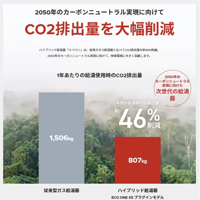 標準工事費込み】リンナイ ECO ONE エコワン シングルハイブリッド