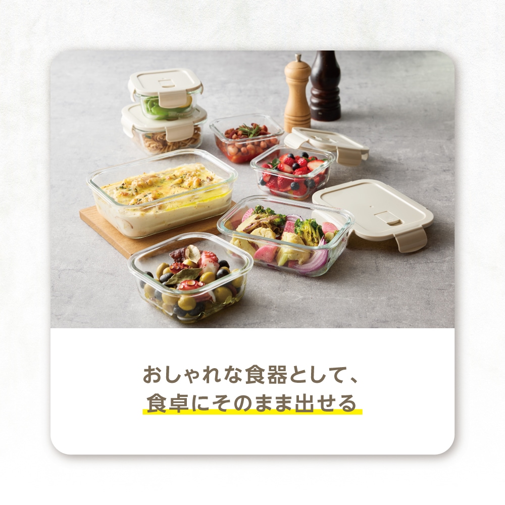 マジクック レンジ対応 耐熱ガラス容器 １２点セット