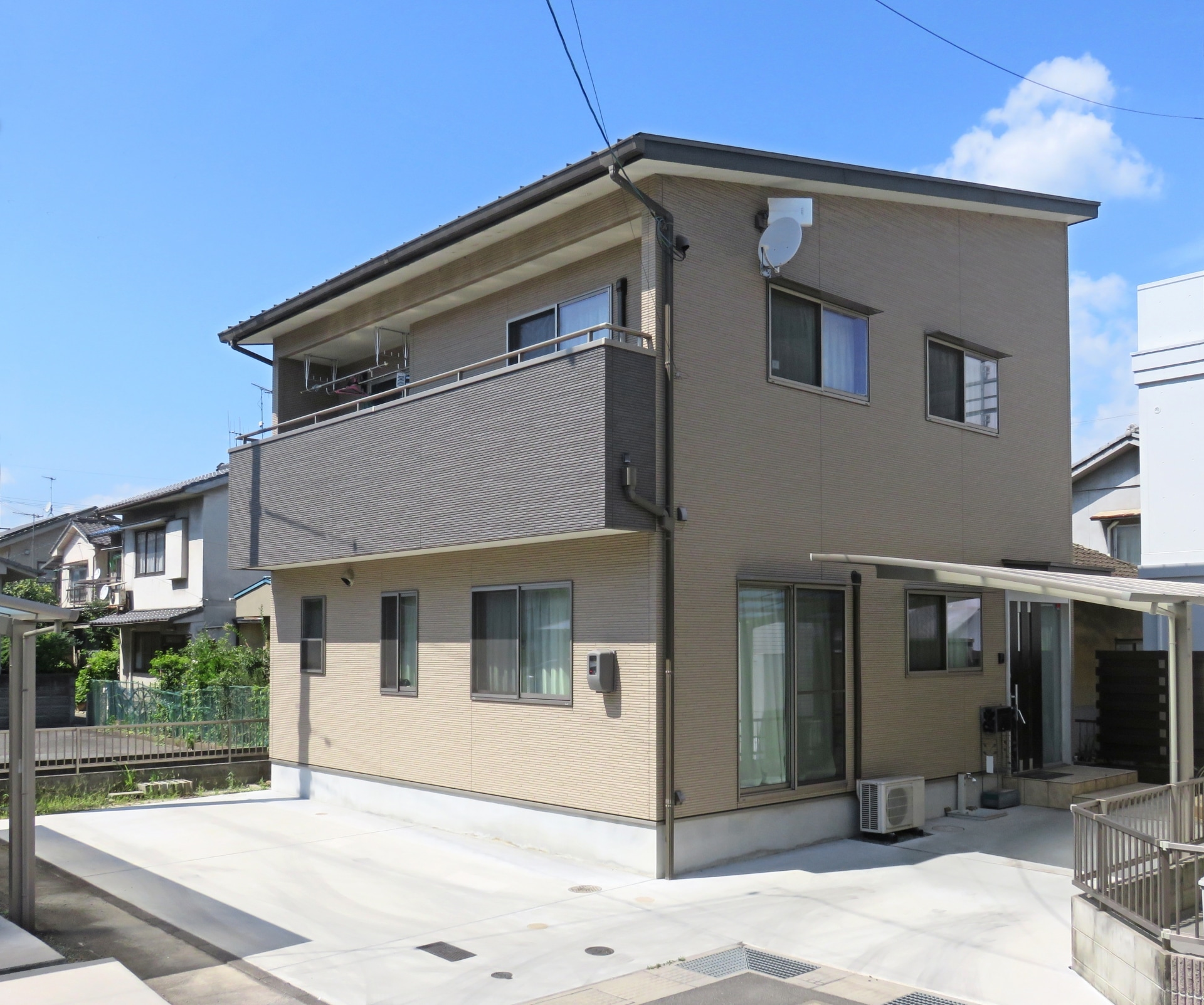 外壁塗装後のイメージ