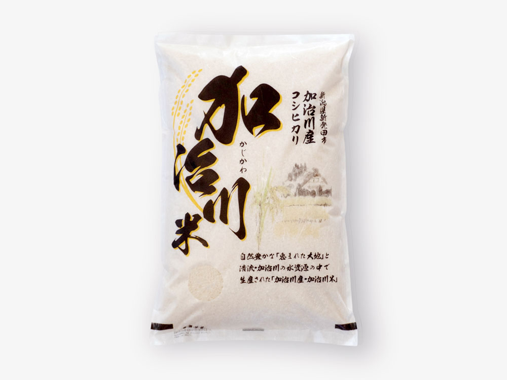 加治川産加治川米コシヒカリ（精米5㎏）【令和7年産】｜新潟の通販