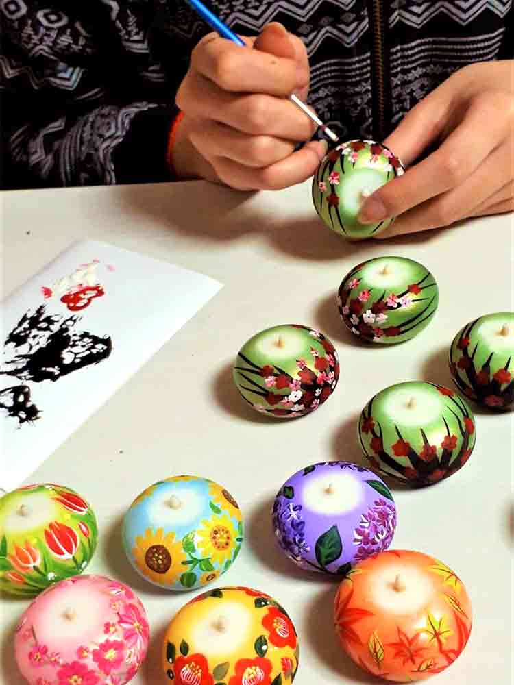 花丸ろうそく香り新潟ギフト