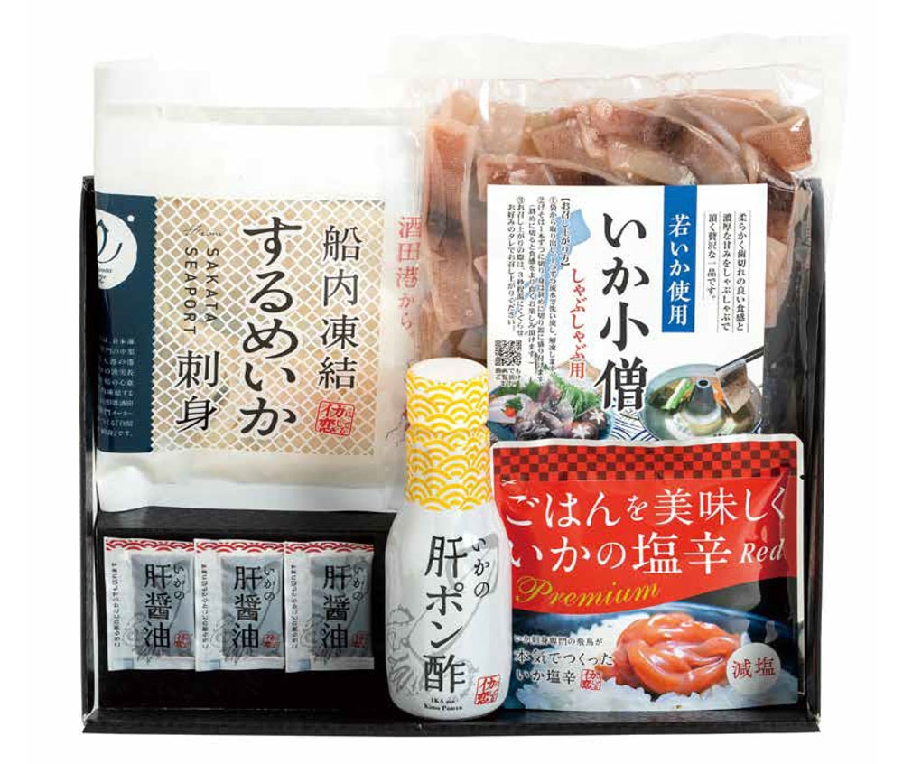 日本海船凍いかづくしセット