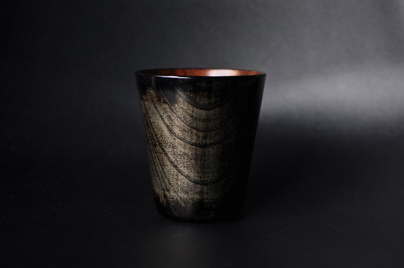 一閃　新潟漆器カップ