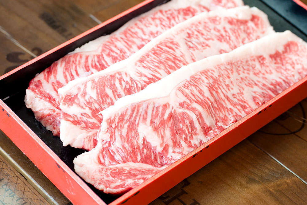 村上牛　サーロインステーキ（3枚）