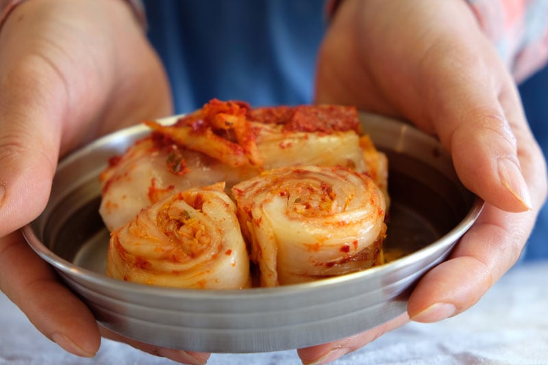 ひかりお母さんが育てたキムチセット（白菜・カクテキ）