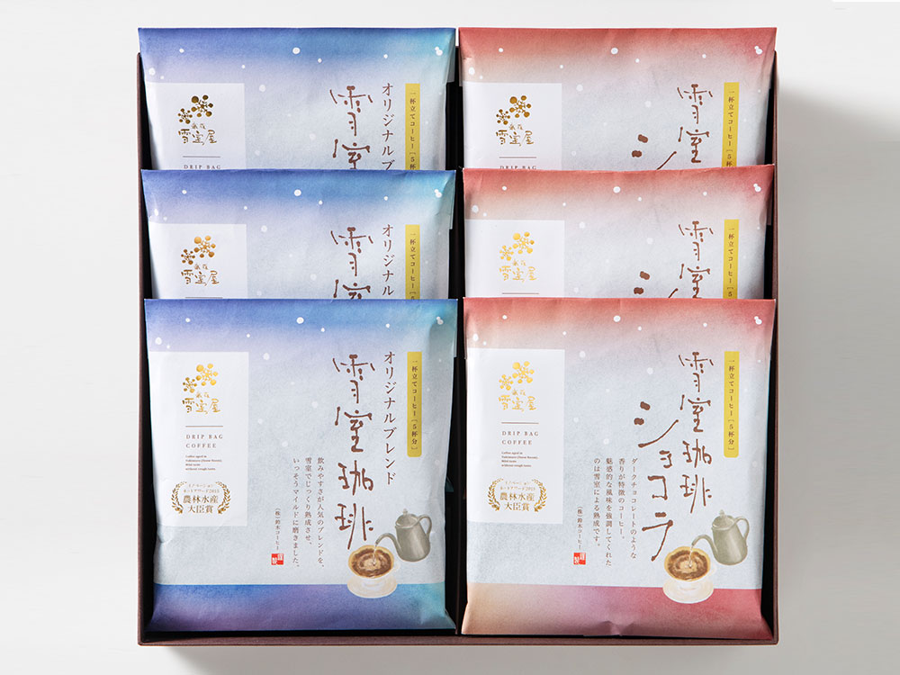 越後雪室屋　雪室珈琲ドリップセット　30PIECES　【EYD-410】