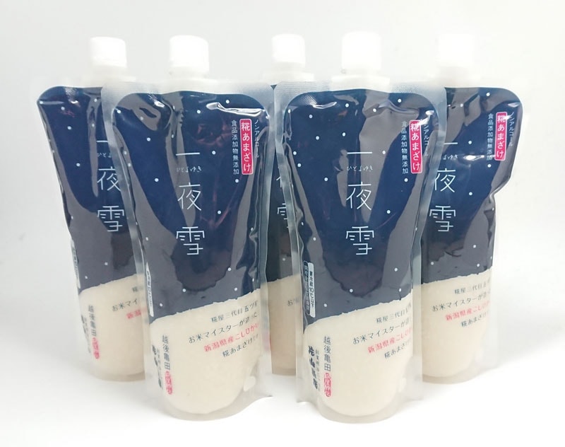 糀あまざけ一夜雪550g×5｜新潟の通販サイト「ガタ市」