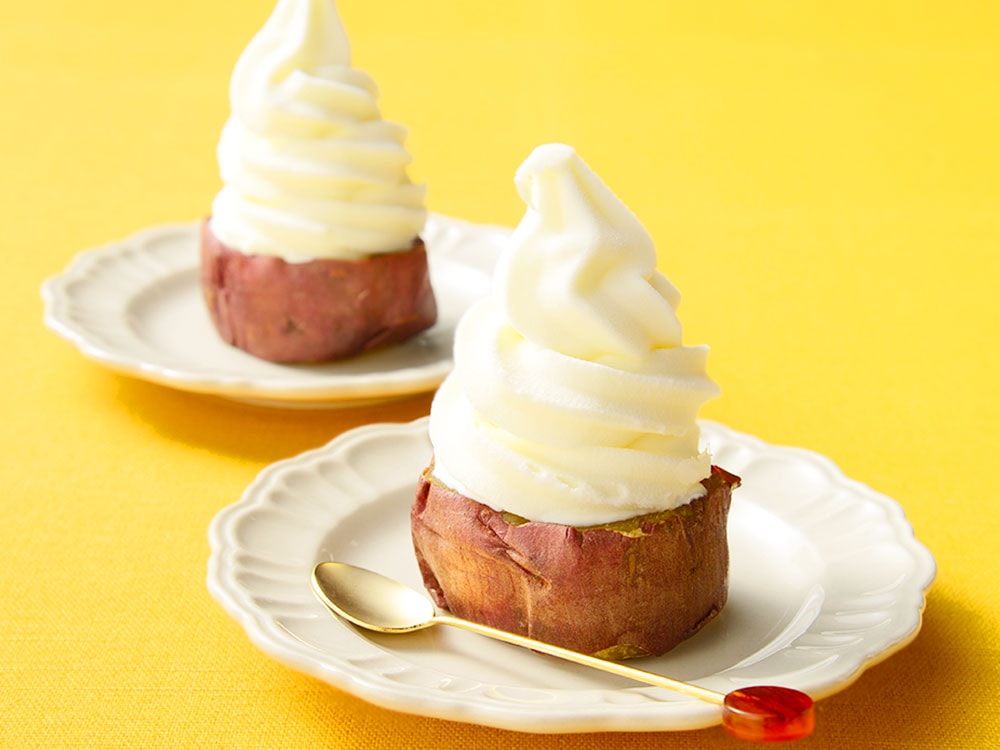 焼きイモソフトクリーム4個