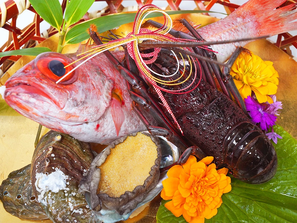 名工の高級海鮮セット