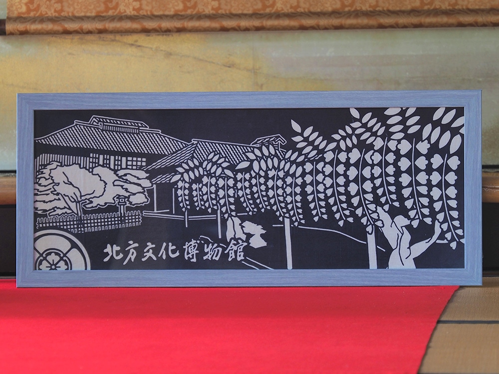 藤の花手ぬぐい