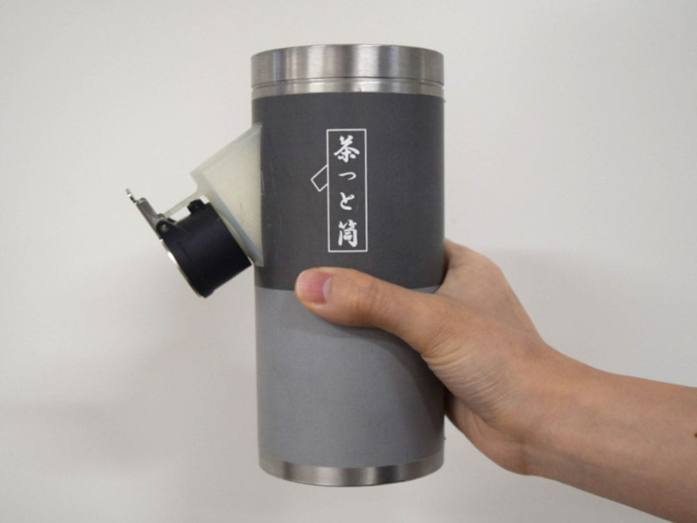 置炉 茶道具 ほぼ未使用 長期保管品のため 多少の キズ 汚れあり 壊れなし 茶っと筒「お茶葉などが上蓋を外さず、毎回同じ量が出せる