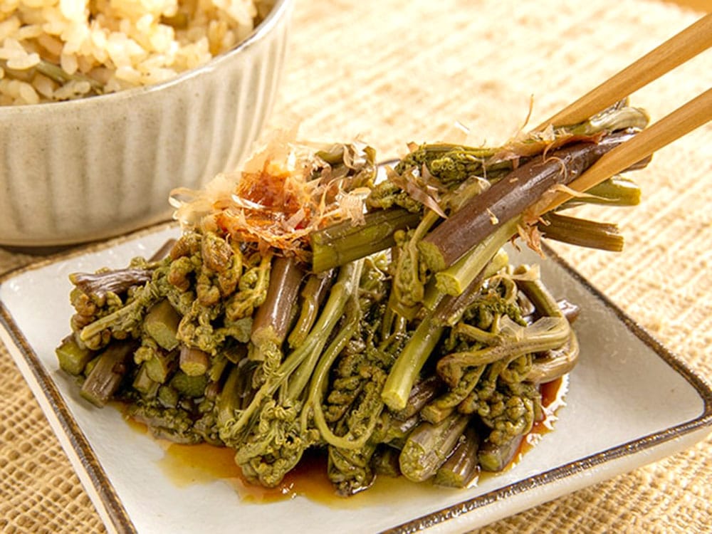 塩漬けわらび（800g）