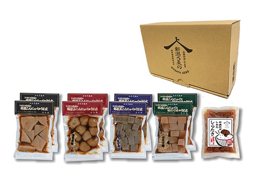 新潟うゑのこんにゃくセット｜新潟の通販サイト「ガタ市」