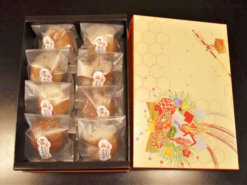 ももポッポ焼き8個入り×4箱