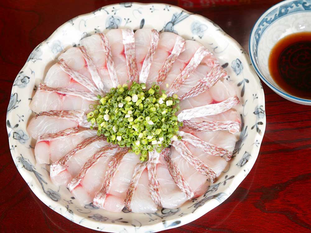 日本海産　天然真鯛しゃぶしゃぶセット