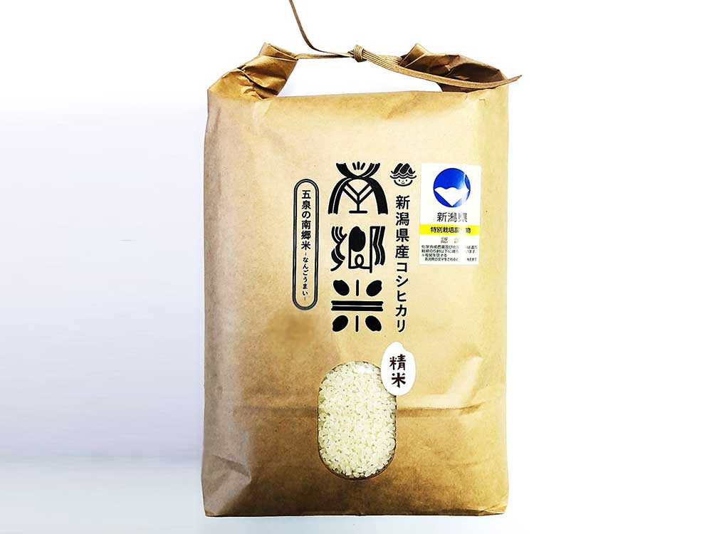 新潟県産　（従来コシヒカリ）特別栽培米２０キロ