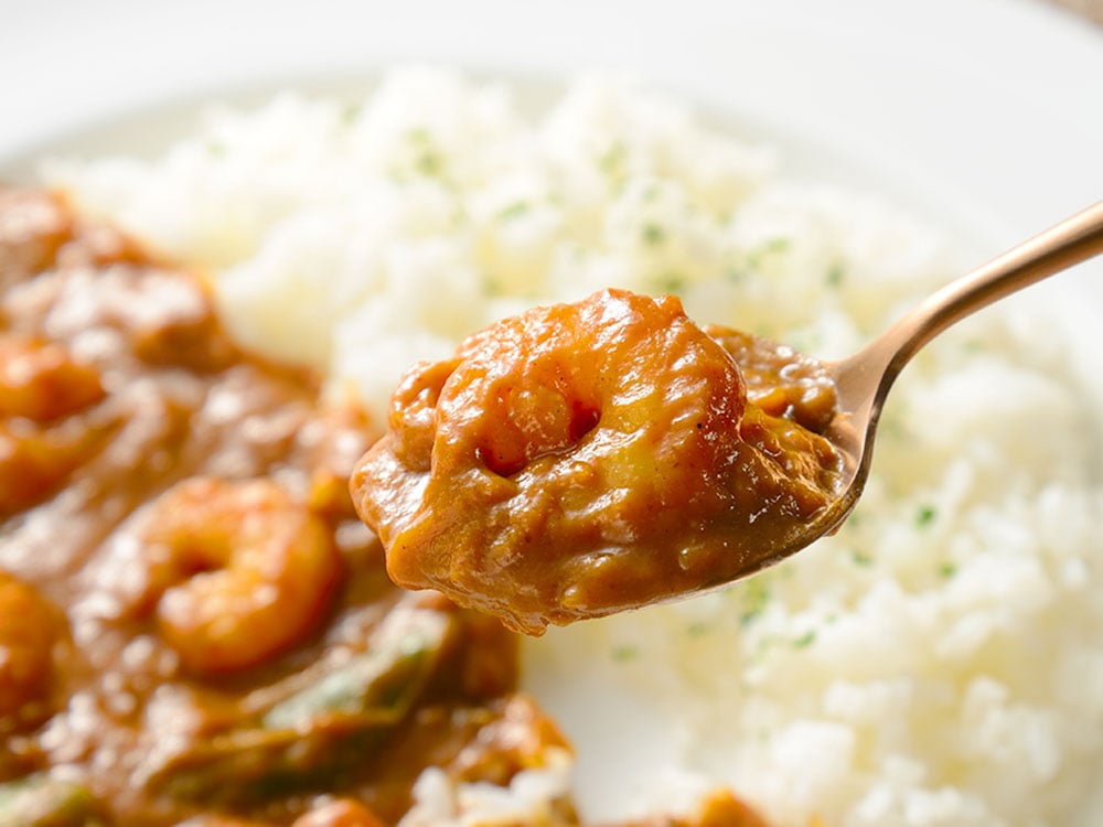 ふるさと野菜と海老のヘルシーカレー