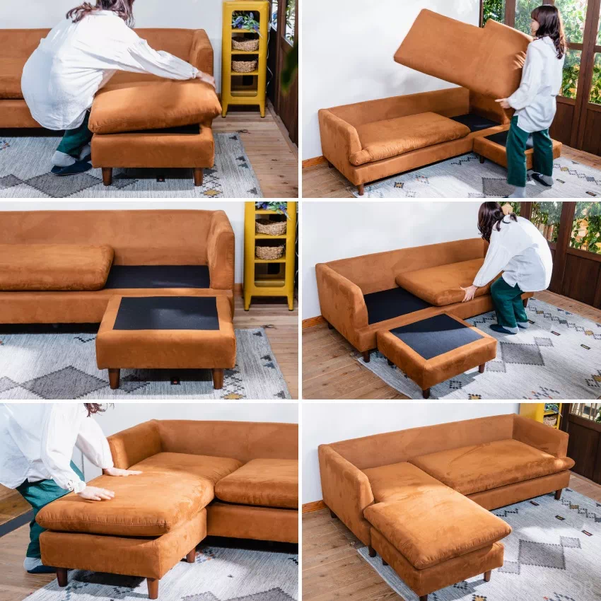 カウチソファー おしゃれ 3人掛け L字 コーナー 北欧 おすすめ